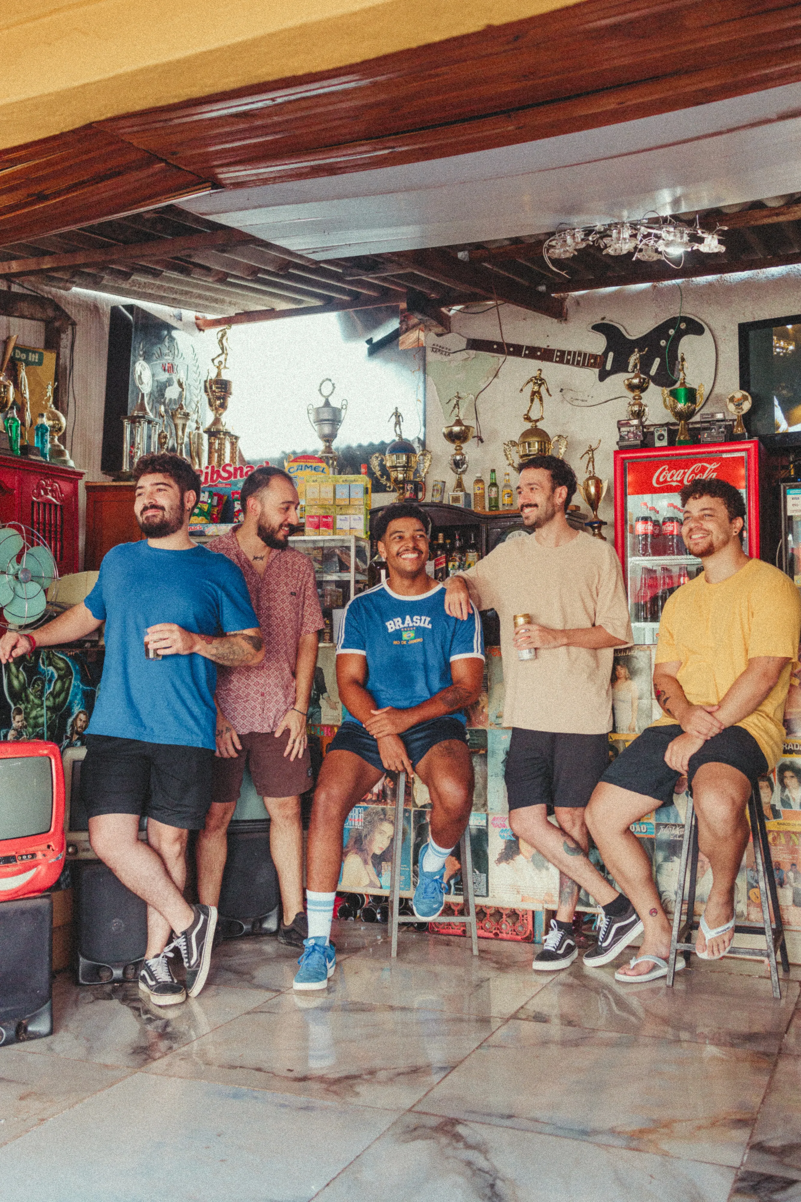 Zonta em 2024 na quadra — formação com o ex-baterista Gabriel Teodoro